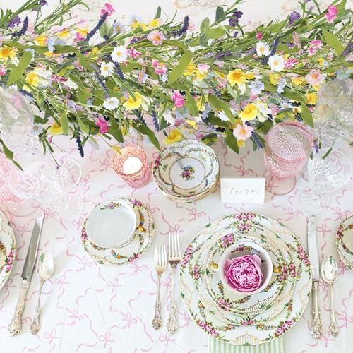 5.9FT Artificial Flowers Garland Flower Vines Summer Flower Garland - Image 5