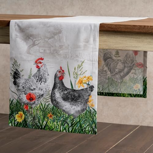 Maison d' Hermine Table Runner 100% Cotton 14.50" x 108" (Single Layer) by MaisondHermine
