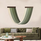 Achart Large Macrame Wall Hanging Dip Dyed Yarn Tapestry Ombre Yarn - Image 6