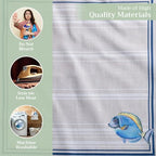 Maison d' Hermine Cloth Napkins Set of 4 Reusable 100% Cotton (20" x 20") - Image 3