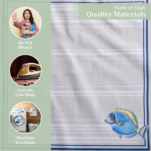 Maison d' Hermine Cloth Napkins Set of 4 Reusable 100% Cotton (20" x 20") - Image 3