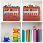 Storage Basket Cube American Football Laces Large Collapsible Toys Storage Box Bin Laundry Organizer for Closet Shelf Nursery Kids Bedroom,15x11x9.5 in,2 Pack - Image 6