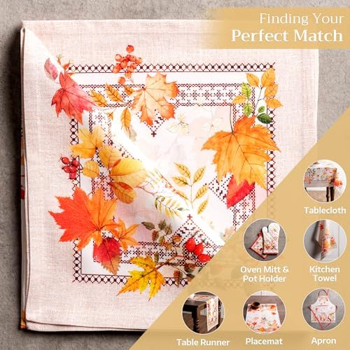 Maison d' Hermine Cloth Napkins Set of 4 Reusable 100% Cotton (20" x 20") - Image 6