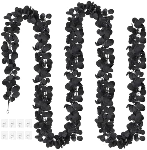 4 Pack Artificial Eucalyptus Garland, 6.7 FT Halloween by Unknown
