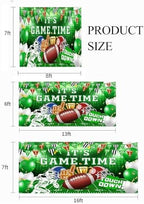 Football Garage Door Cover Banner Decorations, Game Day Football Field Themed Outdoor Car Garage Door Murals Buddy Decorations 13 X 6 Ft - Image 5