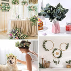 80 Pcs Artificial Eucalyptus Seeds Stems Faux Eucalyptus Greenery Leaves - Image 4