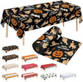 54 Inch X 300 Feet Plastic Table Cover Roll Disposable Halloween Tablecloth Pumpkin Ghost Hand Plistic Table Covers for Halloween Party Decorations (Pumpkin Ghost Hand, 300 Feet) by JHDZDHY