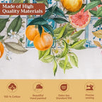 Maison d' Hermine Table Cloth Rectangle Table Reusable 100% Cotton 70"x108" - Image 3