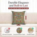 William Morris Single-Stem Tapestry Throw Pillow Cover 16 x 16 in - Image 2