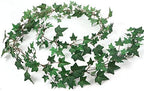 Larksilk 6 Ft Silk English Ivy Garland 6-Pack, Faux Greenery Vine - Image 3