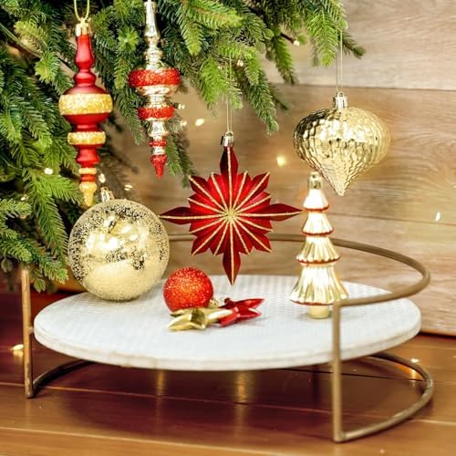 SHareconn 80Pcs Christmas Tree Ornaments Set Christmas Tree Decorations - Image 5