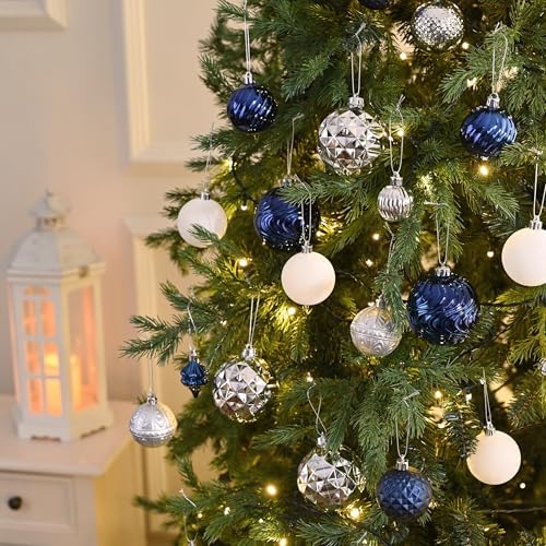 Valery Madelyn 100ct Christmas Tree Decorations Variety Ball Ornaments Set - Image 2