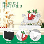 Christmas Stocking Holders for Mantle Weighted Metal Stocking Hangers Hooks for Fireplace Christmas Decorations (Set of 4) - Image 4