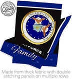 Air Force Proudly Family House Flag - Pack Armed Forces USAF United State American Military Veteran Retire Official Support Our Troops - Banner Small Garden Yard Gift Double-Sided 28 X 40 - Image 7