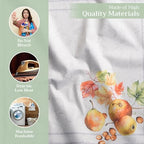Maison d' Hermine Cloth Napkins Set of 4 Reusable 100% Cotton (20" x 20") - Image 3