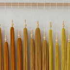 IOWER Macrame Wall Hanging Beaded Tassel Yarn Art Boho Tapestry 39" W*45" L - Image 7