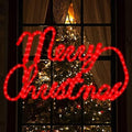 24 Inch Christmas Window Silhouette Lights,Merry Christmas Window Silhouette Lights,Double Side Lamp Decoration for Holiday Indoor Wall Door Glass Decorations by XMASNOVA