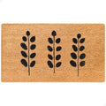 THEODORE MAGNUS Door Mat - Welcome Mat for Front Door with Non-Slip Backing - Durable Spring & Summer Doormat - Perfect for Outside Entrance Matt - Outdoor/Indoor - Silhouette Garden - 17" x 30" by TheodoreMagnus