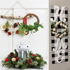 8 Pcs 10 Inch Natural Grapevine Wreath Set, Hand-Woven Vine Branch Wreaths for DIY Crafts, Christmas Decorations, Home & Event Styling - Image 4