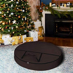 Covers & All Christmas Wreath Storage Bag 12 Oz with Carrying Handle & Dual Zipper - 100% Water Resistant Durable Material Storage Bag - Holiday Xmas Tear Resistant Bag (40" Dia x 7" H, Coffee) by CoversAll