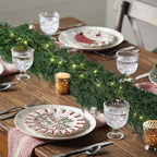 Hananona 9 FT Christmas Garland, 2 Pcs Real Touch Cedar Garlands - Image 4