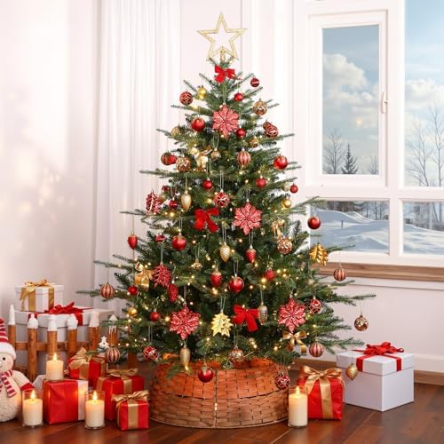 SHareconn 106 PCS Christmas Ball Ornaments for Christmas Tree Decorations - Image 6