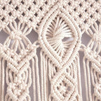 Boho Macrame Curtain for Wall Decor, Macrame Wall Hanging 40"X80" - Image 2
