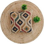 Trade Star 70% Jute 30% Wool Throw Pillow Sham 18x18 - Image 4