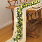 Dolicer 4 Packs 6FT Artificial Eucalyptus Garland Faux Greenery Garland - Image 2