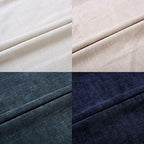 Set of 4 Soft Textured Decorative Throw Pillow Covers 20x20 Inch Cozy Farmhouse Cushion Cover Square Accent Pillow Cases for Bed Couch Sofa Living Room, Beige White Blue - Image 6