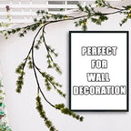 Fudios Lighted Christmas Pine Garland 6FT 48 Warm White LED Battery Operated with Timer for Mantle Fireplace Holiday Winter Decoration Indoor Outdoor Use - Image 3