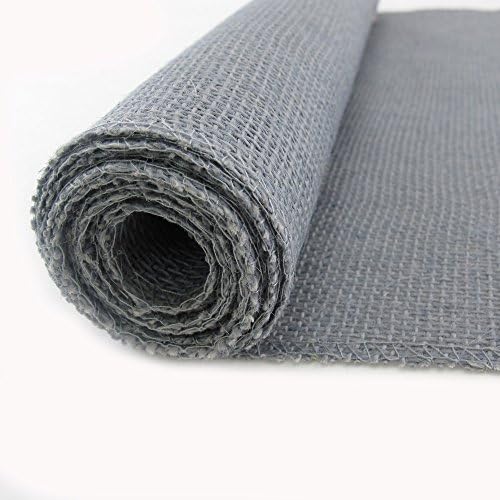 BambooMN 15" x 88" Vintage Hemp Burlap Table Runner for Rustic Wedding Bridal Shower Bachelorette Graduation Party Table Decor Decorations - 10 Pcs - Image 3