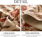 ISAENNE Designer French Linen Table Runner,71"x12"-Alvarado A - Image 5