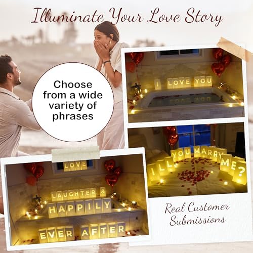 I Love You Luminary Bags with LED Tea Light Candles, Balloons, and Rose Petals – Romantic Decorations for Proposals, Anniversaries, and Special Moments - Image 5