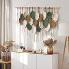 Large Macrame Wall Hanging Boho Woven Tapestry Chic Home Decor Wall Art - Image 5