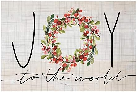 Simply Said, INC Rustic Pallets, Joy to The World- 16" x 10.75" Wood Sign RUS1349 by SimplySaidINC