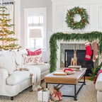 Christmas Wreath with Lights 24 Inch Real Touch Pine Wreath with Red Berries/Pine Cone Prelit Christmas Wreaths for Front Door Outdoor Christmas Decorations Winter Wreath for Windows Indoor Holiday - Image 5