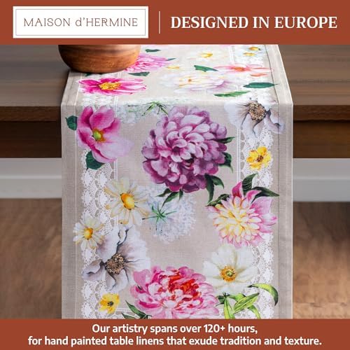 Maison d' Hermine Table Runner 100% Cotton 14.50" x 108" (Single Layer) - Image 2