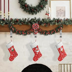 Stocking Hangers for Mantel,Adjustable Christmas Stocking Holder (8pcs-Silver) - Image 3