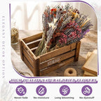 Layhit 8 Pack Large Size Boho Dried Flowers 15-17 Inch, Lavender - Image 4