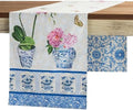 Maison d' Hermine Table Runner 100% Cotton 14.50" x 72" (Double Layer) by MaisondHermine