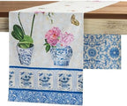 Maison d' Hermine Table Runner 100% Cotton 14.50" x 72" (Double Layer) by MaisondHermine