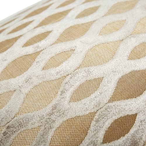 22x22 Beige Pillow Covers, Gold Cushion Throw Velvet Covers ,Velvet Beige Gold Square Modern Style for Living Room, Couch, Sofa, Bed, Chair, Cover Pillow Cover for Couch Bed and Chair (No Insert) - Image 3