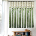 Macrame Wall Hanging Green Dip Dyed Sphericity Cotton Wall Art 39"W*39"L by IOWER