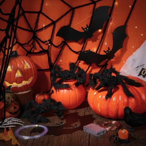 Thenshop 17 Pcs Halloween Hallway Decorations Indoor LED String Lights - Image 3