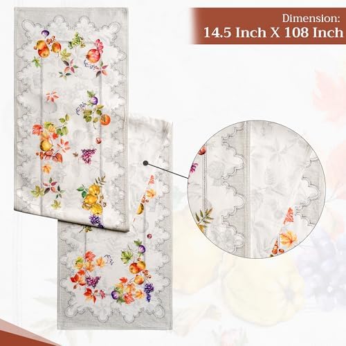 Maison d' Hermine Table Runner 100% Cotton 14.50" x 108" (Double Layer) - Image 4