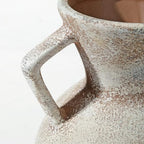 Ceramic Flower Vase Home Decor - Farmhouse Table Vases with Handle - Image 4