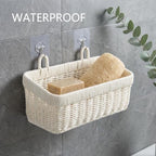 Wicker Hanging Baskets for Bathroom, Kitchen, Entryway, Set of 3 - Image 4