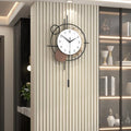 Wall Clock Decorative Modern Wall Clocks with Pendulum Silent by CreativeWallClock