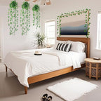240Pack Artificial Ivy Garland, 1680Ft Fake Vines Hanging Plants for Room Decor, 72 Leaves Aesthetic Faux Greenery Garland Vines Leaf with Strengthened Joint Prevent Leaves Falling Off for Wall Decor - Image 6